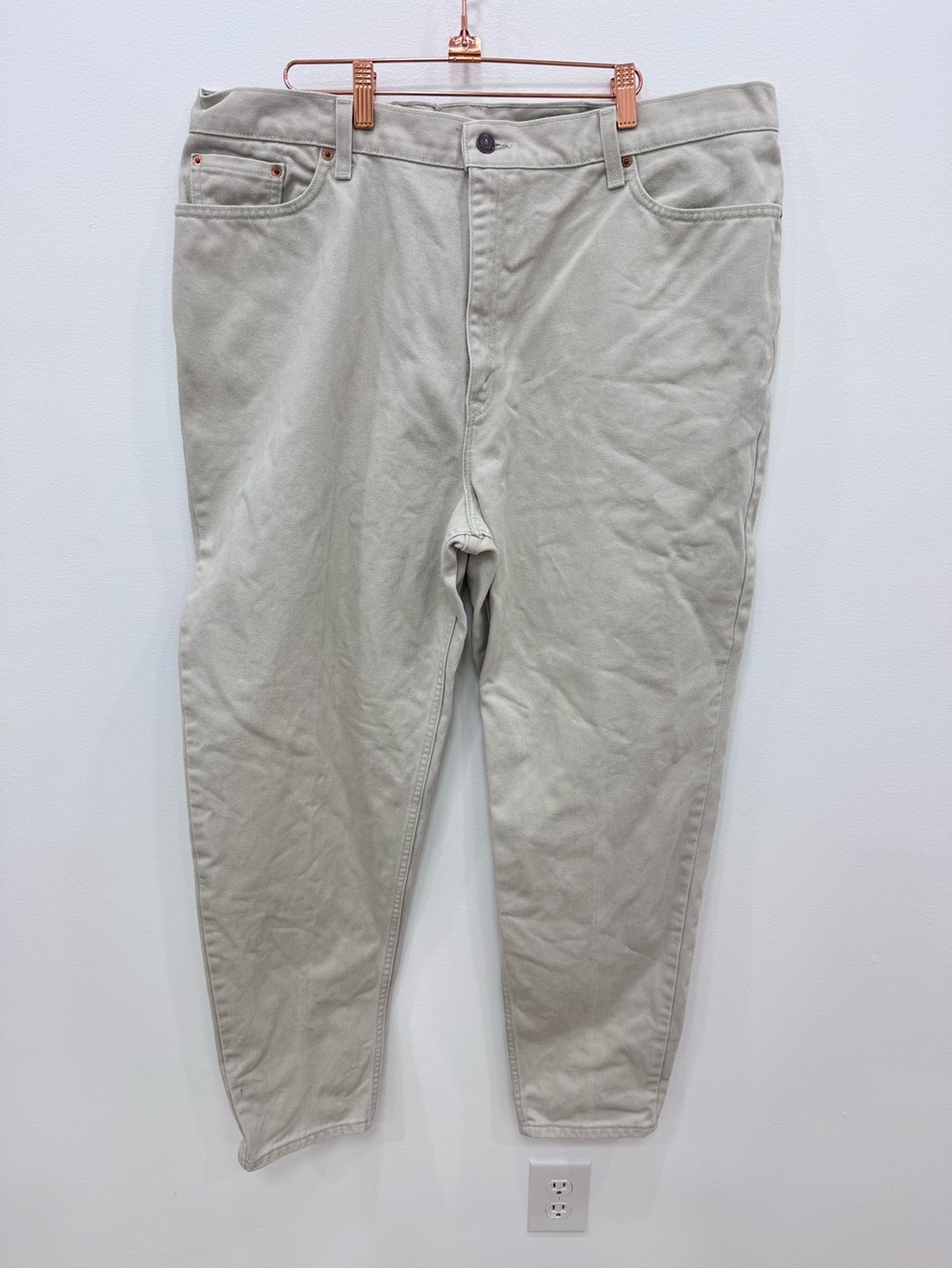 Vintage 90’s Levi’s 550 Relaxed Fit tapered leg Denim/Jeans MADE IN USA 22 women